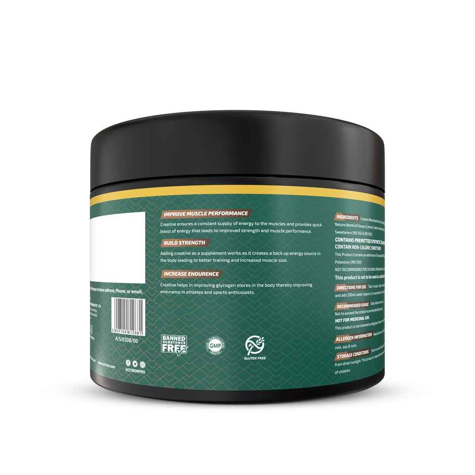 Scitron Nitro Creatine Monohydrate - Lemon