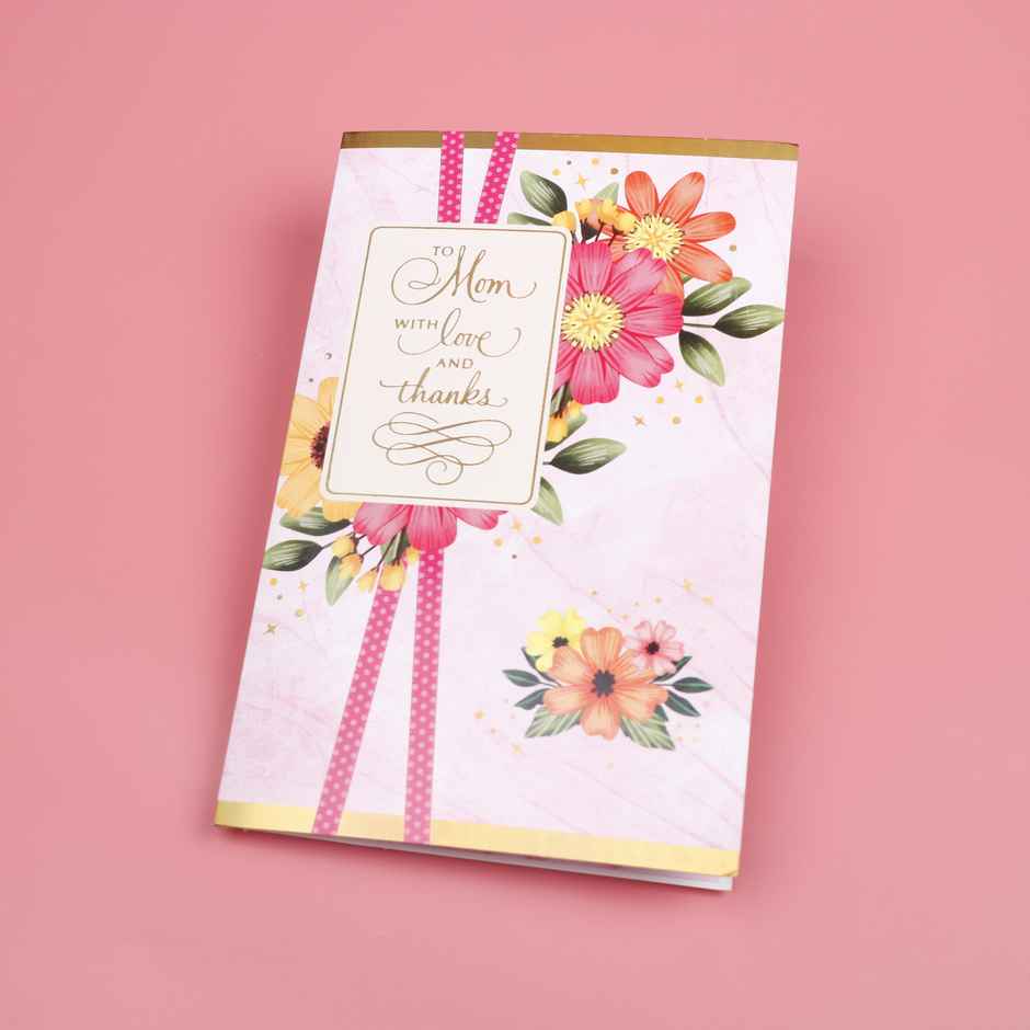 To Mom With Love & Thanks Greeting Card | Archies