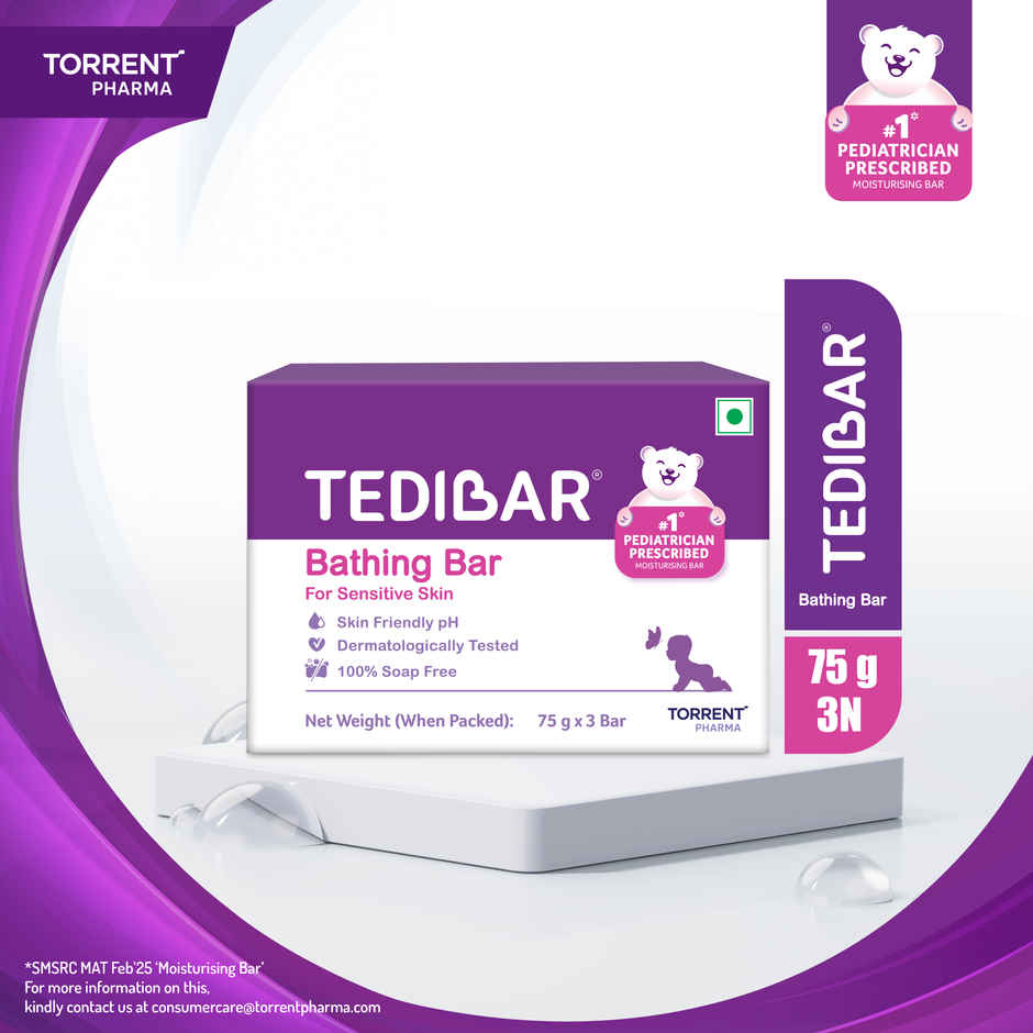 Tedibar Bathing Bar For Babies Sensitive Skin Pack
