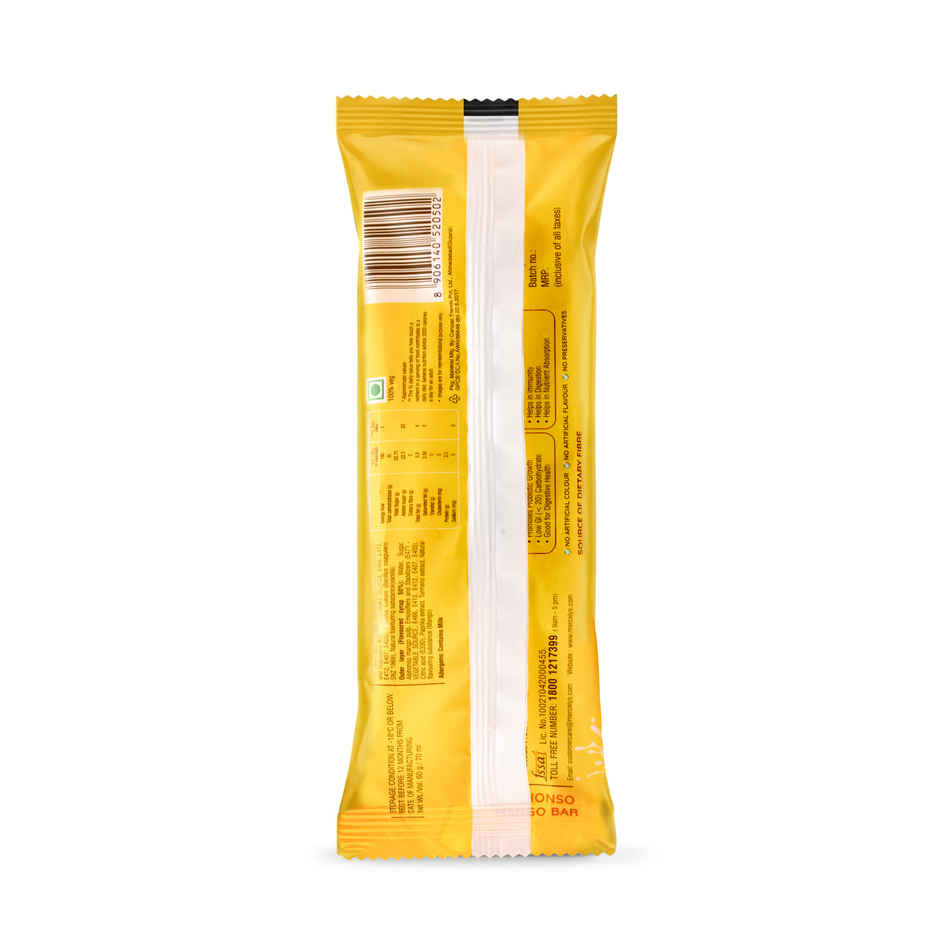 Mercely's Alphonso Mango Bar Ice Cream Stick