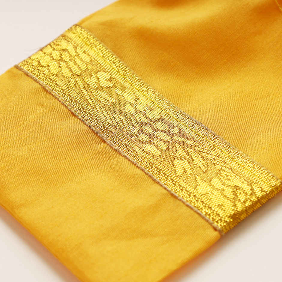 Golden Silk Potli | Pack Of 5 | Happy Mail