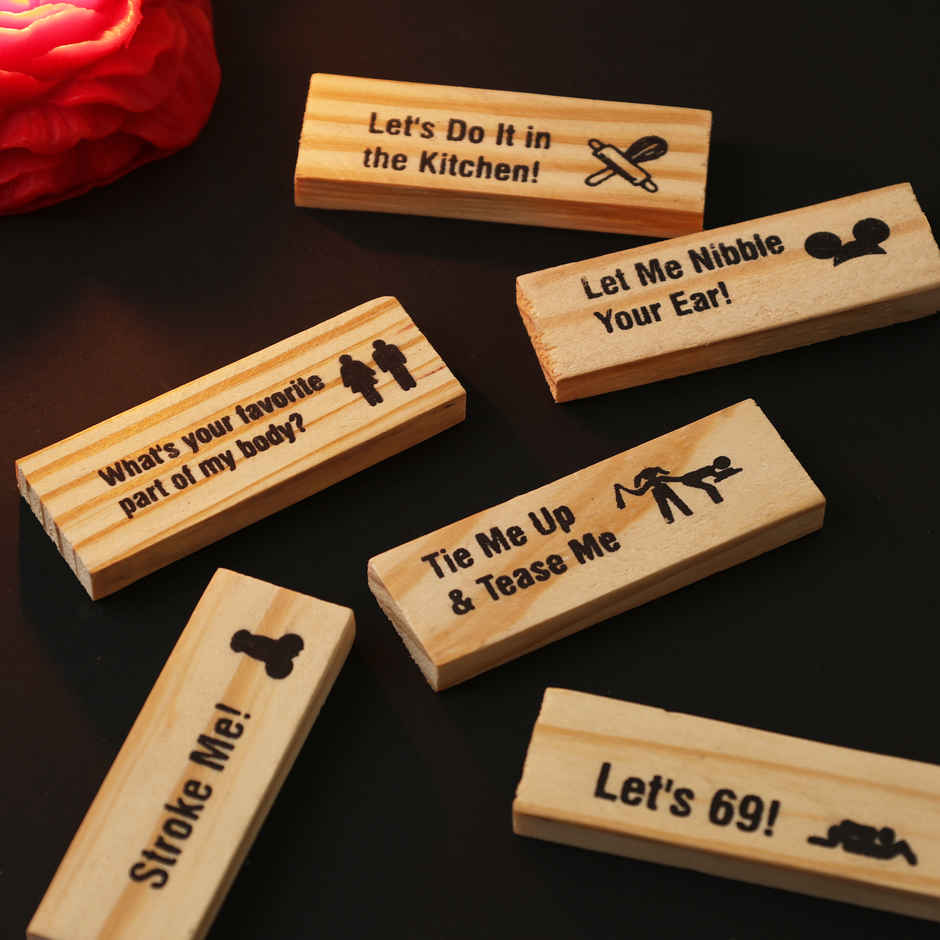 Truth or Dare Couple Jenga Set | Happy Mail