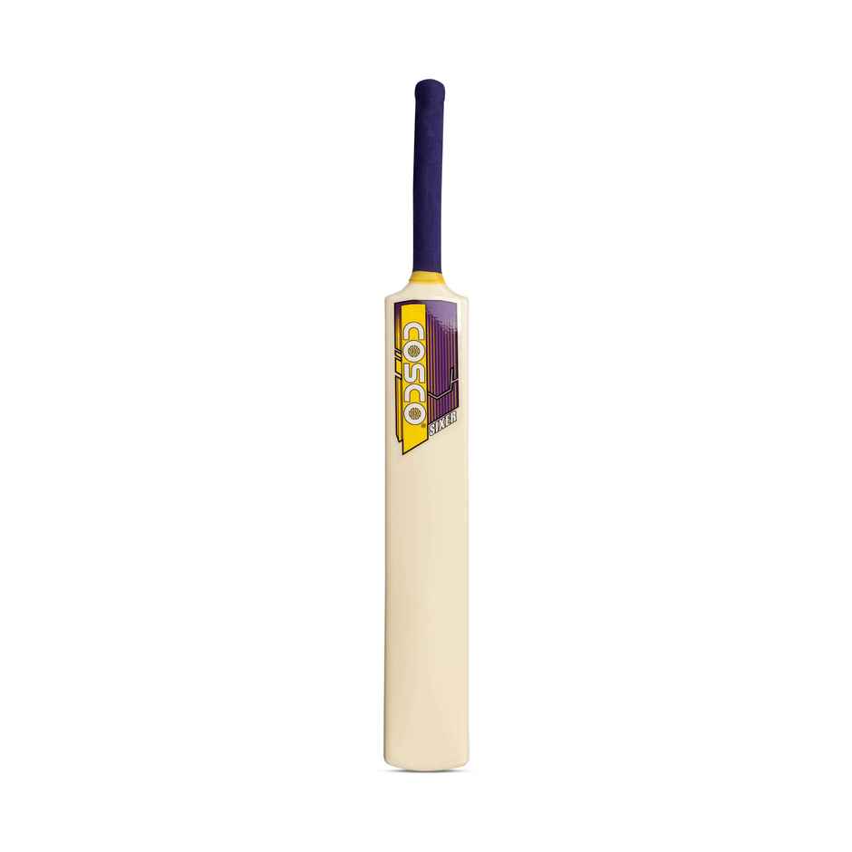 Cosco Sixxer Plastic Cricket Tennis Bat, Full Size, Made In India