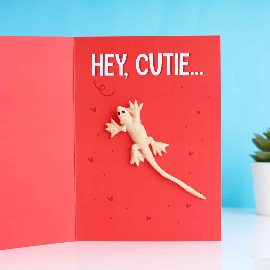 Lizard Card | April Fools Prank | Happy Mail