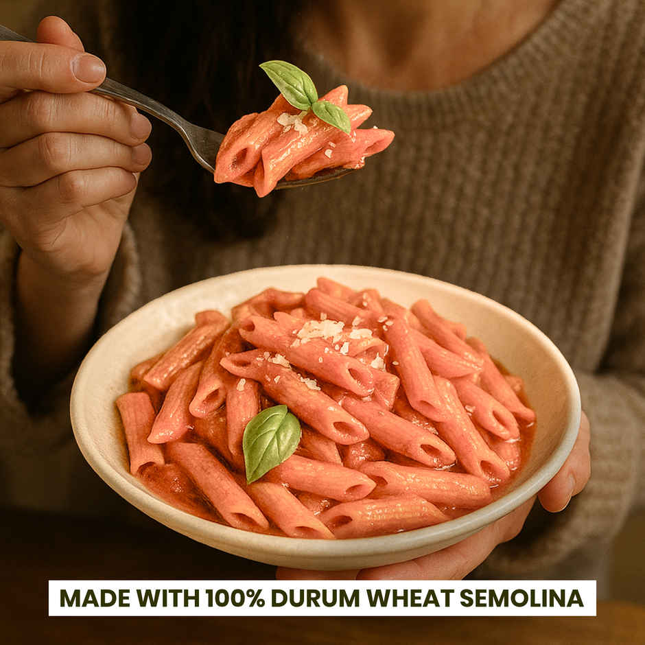 Yu Pink Sauce Instant Wheat Pasta | Penne - Combo Pack
