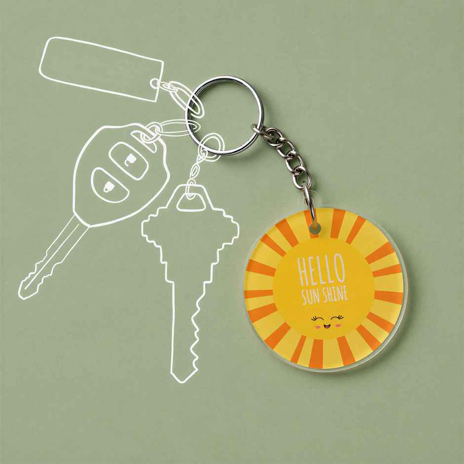 Sunshine Keychain | Oye Happy