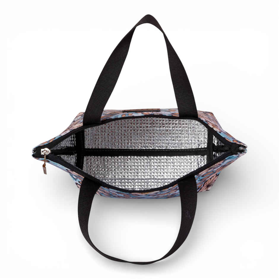 HOOM Print Lunch Bag with Met-PET Aluminium Insulation | Fresh, Warm & Stylish