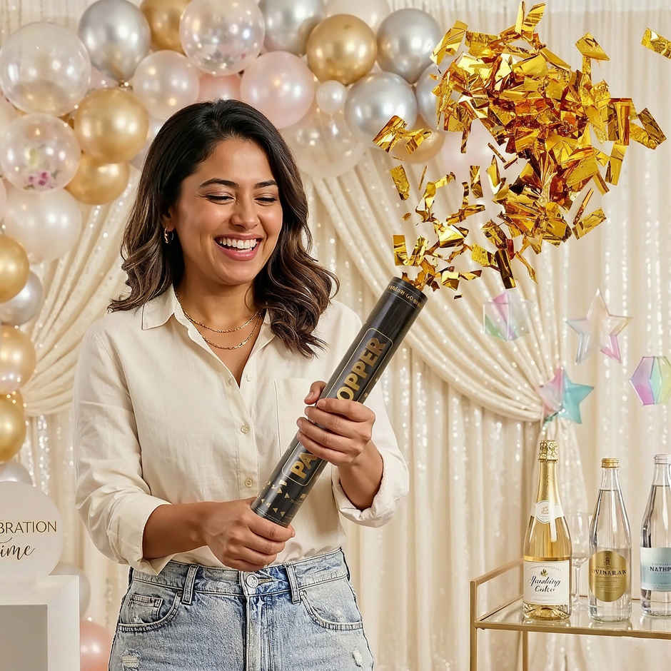 Sparkling Candles Birthday Poppers Set | Propcon