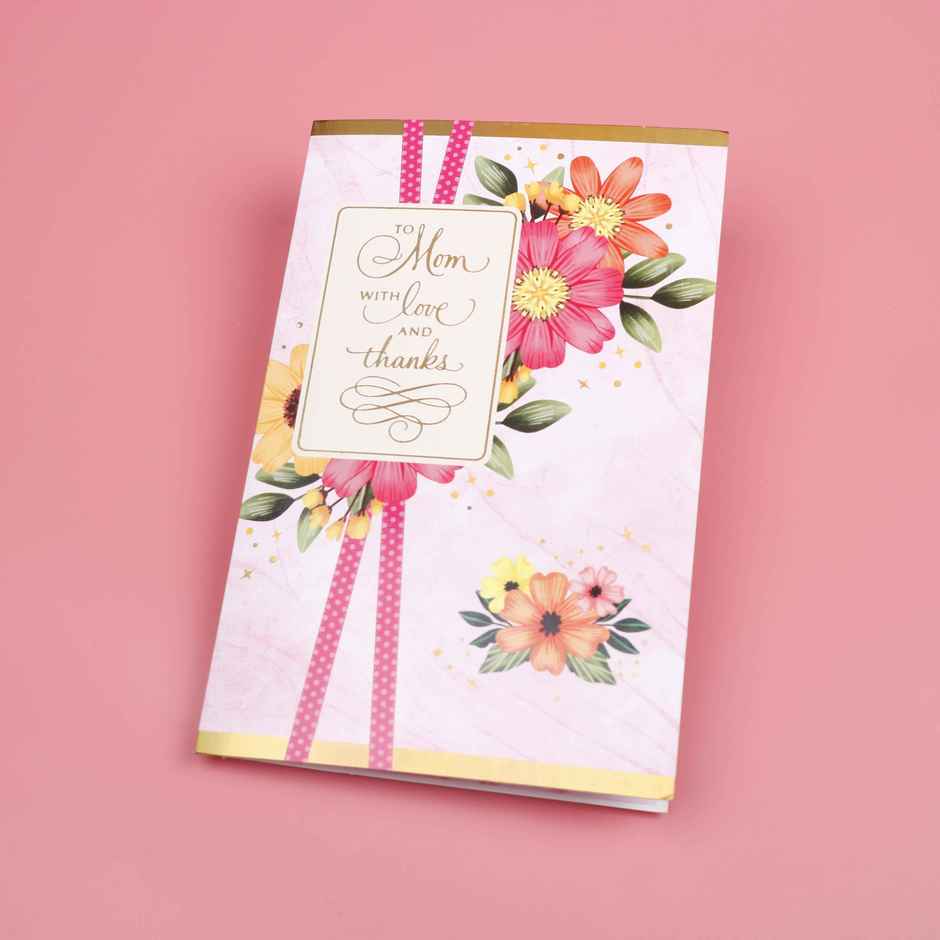To Mom With Love & Thanks Greeting Card | Archies