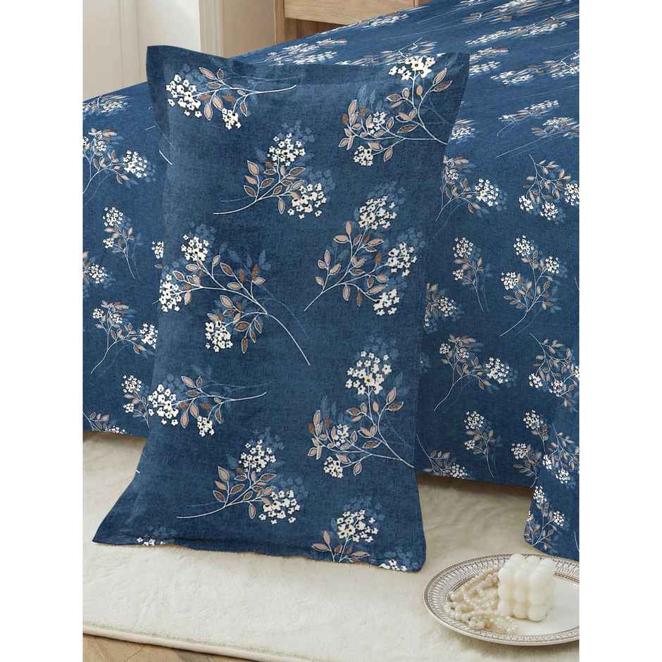 Dream Living 135 GSM King Bedsheet Set |250 x 275 cm| With 2 Pillow Covers