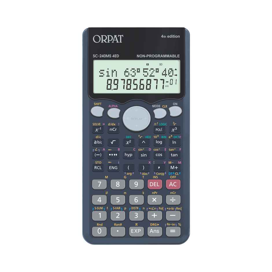 Orpat Scientific Calculator SC-240 MS 4 ED
