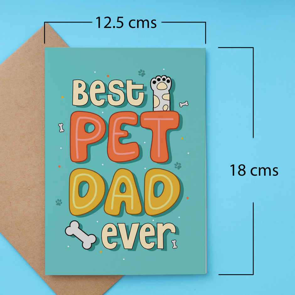 Father's Day Card for Pet Dad | Oye Happy