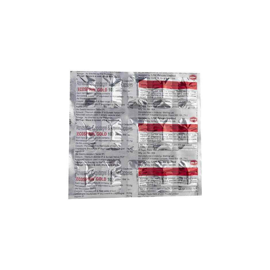 Ecosprin Gold 10 Capsule