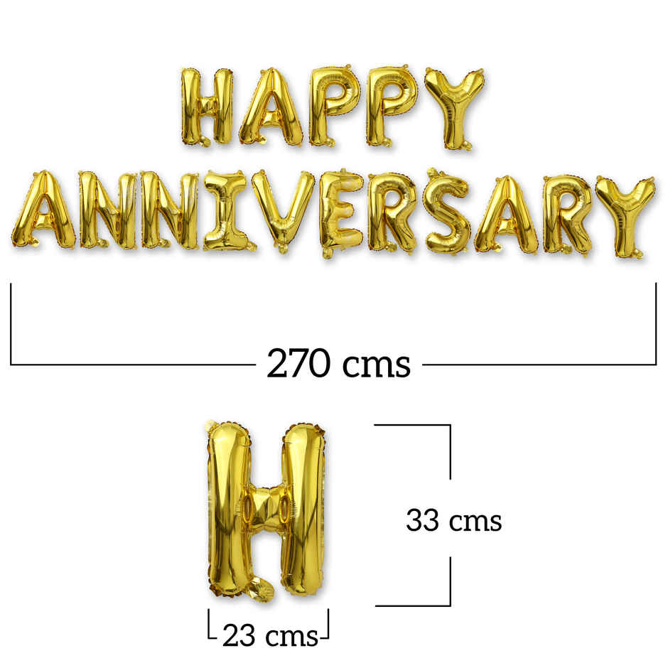 Happy Anniversary Foil Balloons | Propcon
