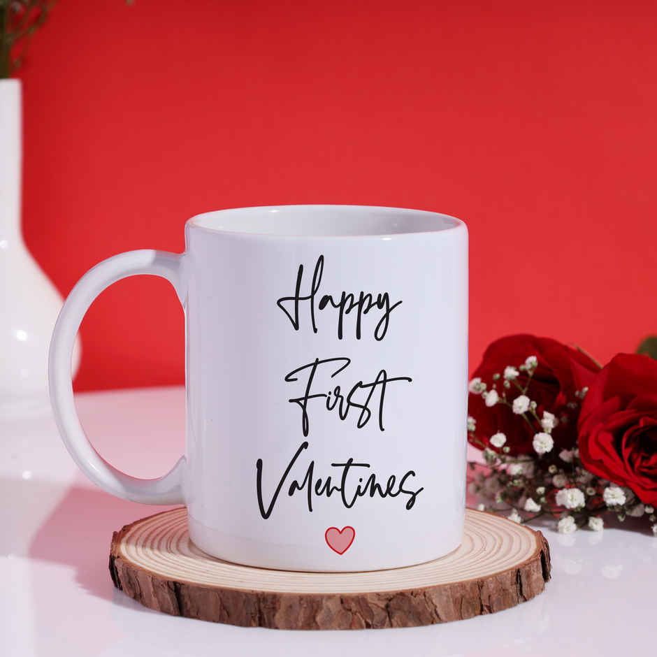 Happy First Valentine Mug