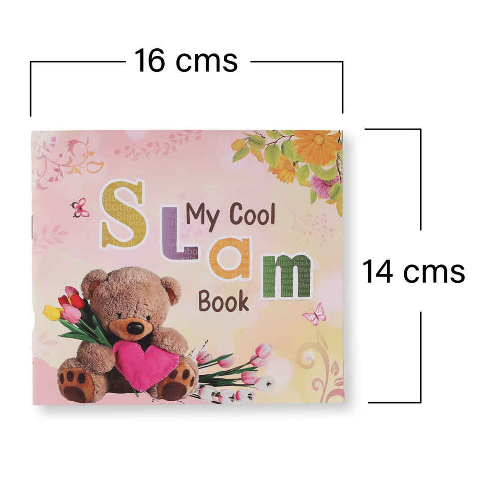 Vintage Teddy Bear Slam Book for Friends | Oye Happy