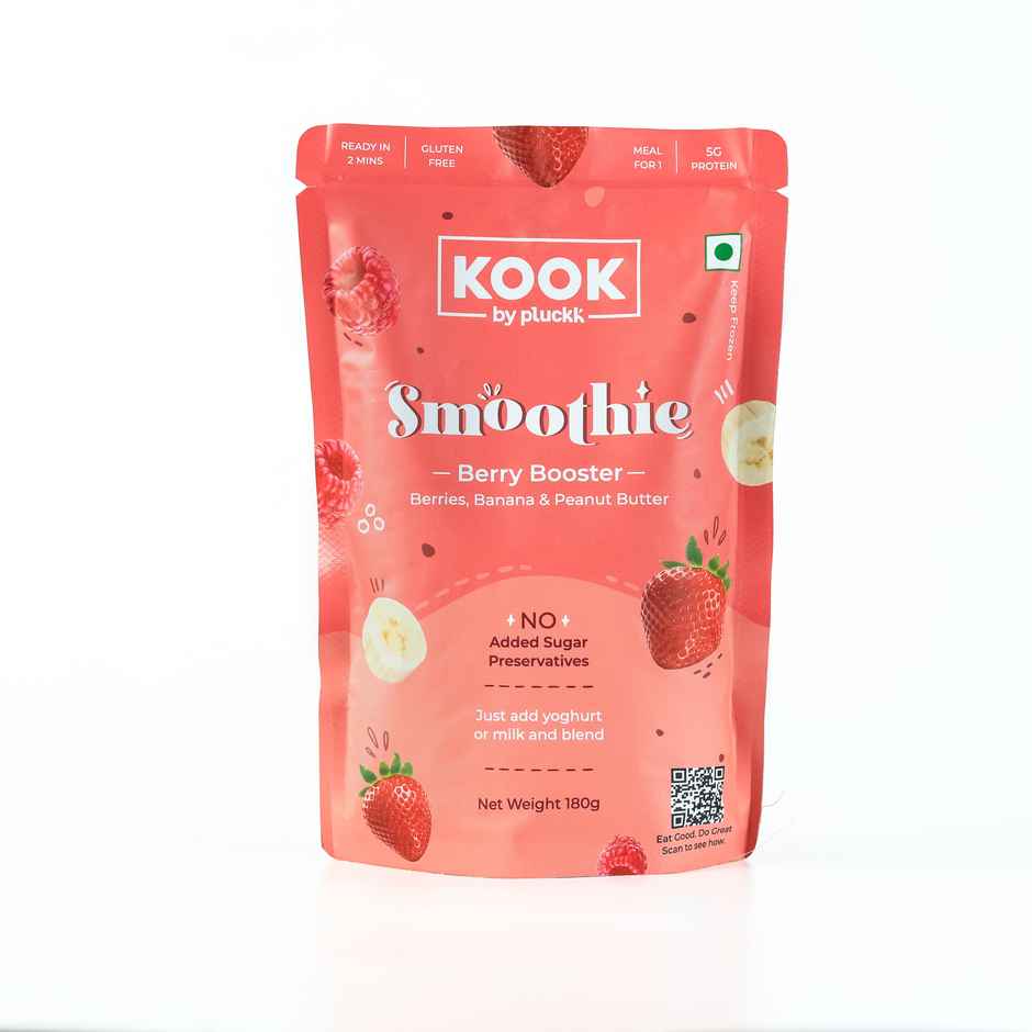 Pluckk Healthy & Lactose Free Berry Smoothie | Serves 1