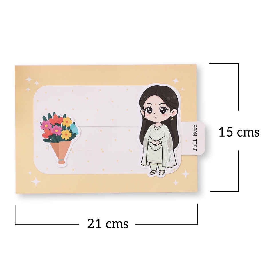 Sliding Mother's Day Greeting Card | Oye Happy