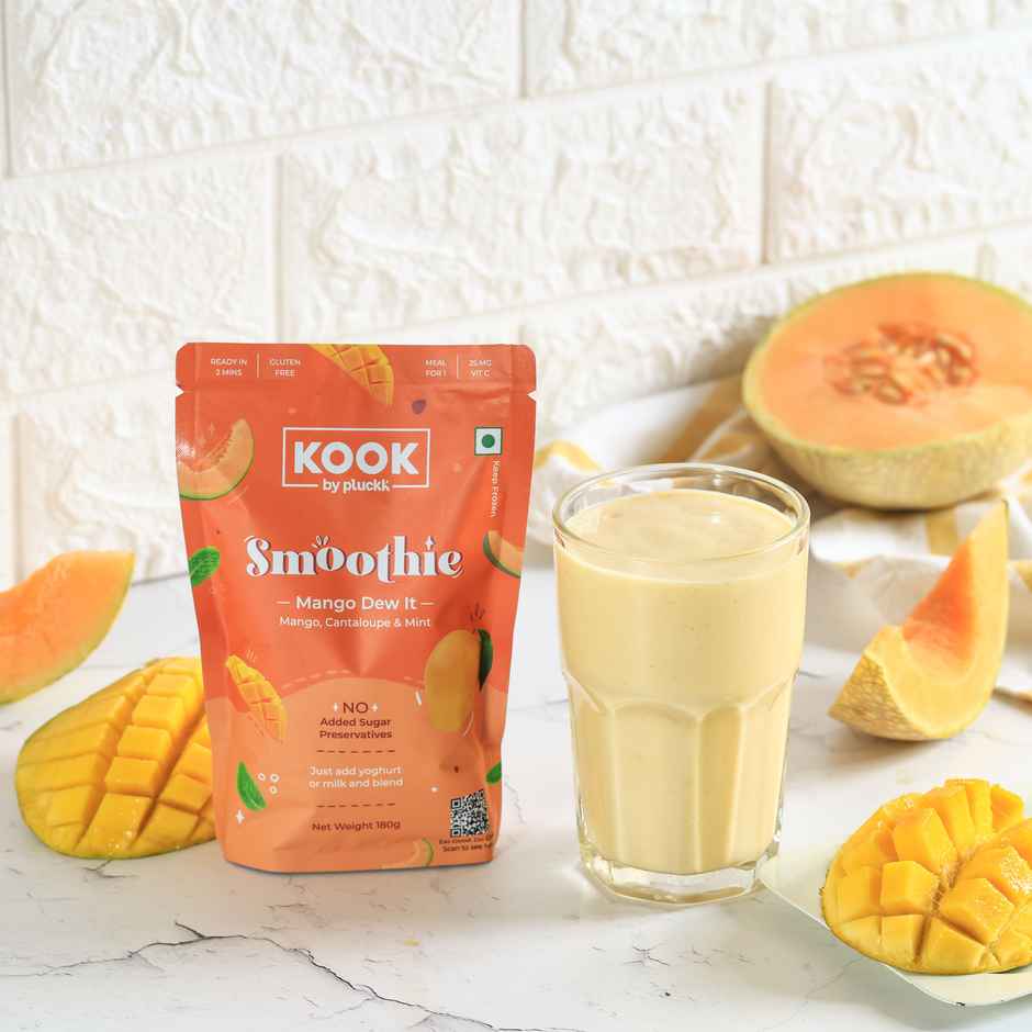 Pluckk Healthy & Lactose Free Mango Smoothie | Serves 1