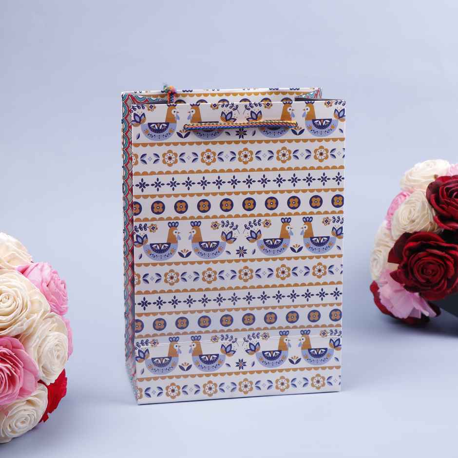 Archies Linear Printed Gift Bag - Small | Pack of 2