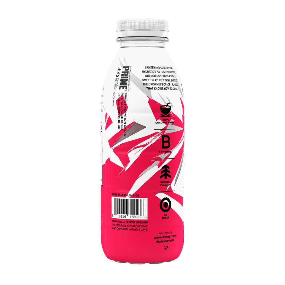 Prime Hydration Ice Red Chill Flavored Drink