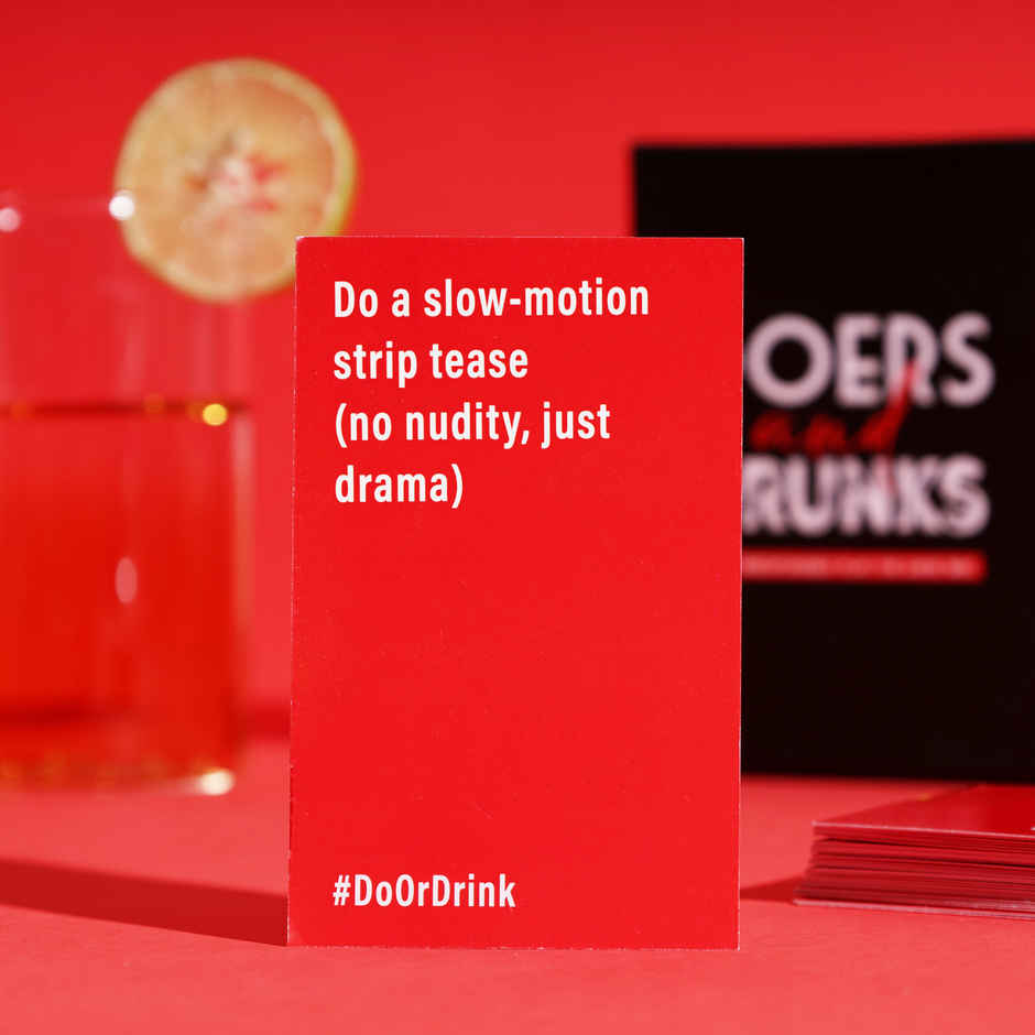 Doers & Drunks Card Game | Party Games | Drinking Card Game for Adults | Propcon