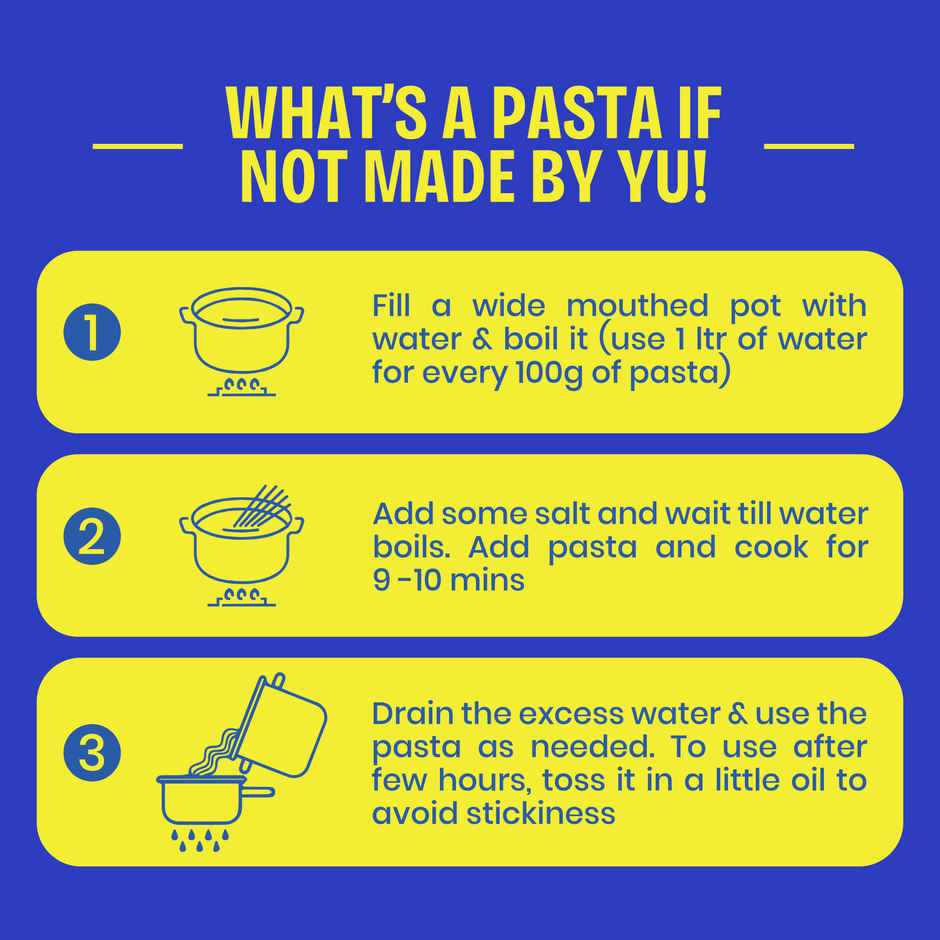 Yu Zero Maida Penne Pasta Durum Wheat