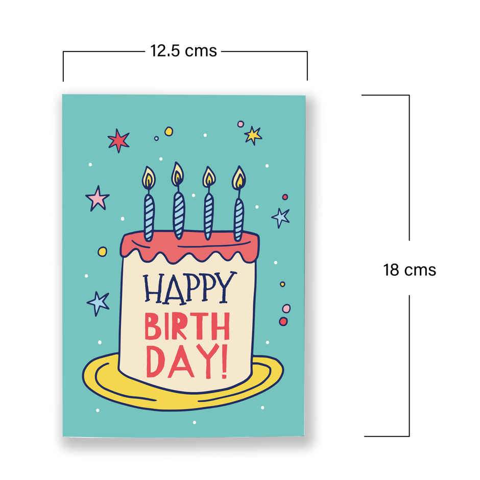 Make a Wish Happy Birthday Card | Birthday Celebration | Festive Needs | Propcon