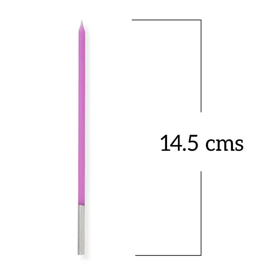 Neon Rainbow Cake Candle Multicolor | Propcon