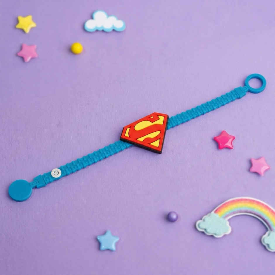 Hamleys | Kids Rakhi | Superman Logo | DC Comics | Pack of 1