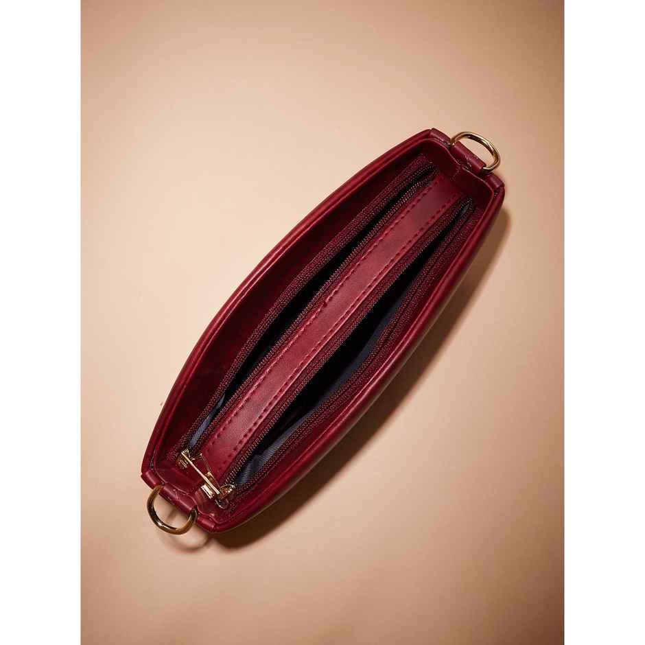 Fargo Womens Stylish Maroon Sling Bag | FGO-763