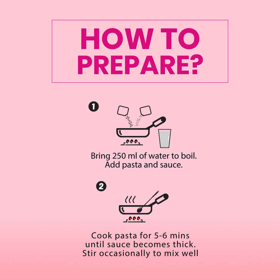 Yu Pink Sauce Instant Wheat Pasta | Penne - Combo Pack