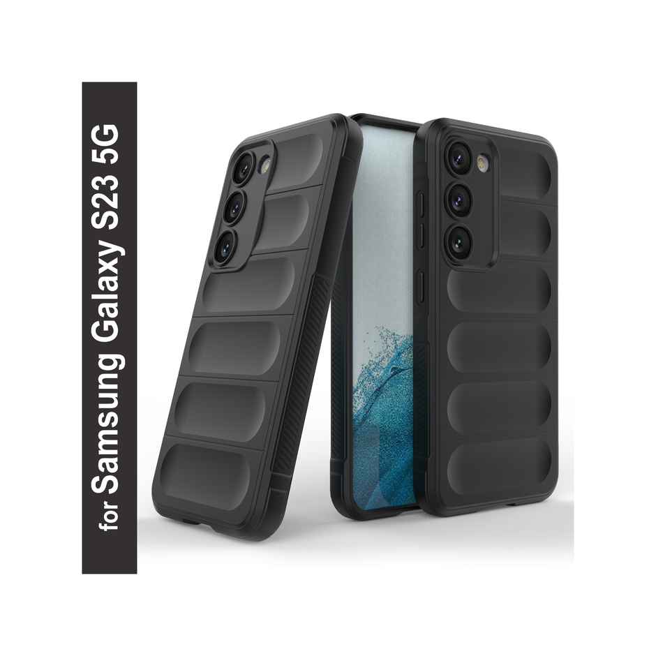 Zapcase Back Cover For Samsung Galaxy S23 5G (Magic-Black)