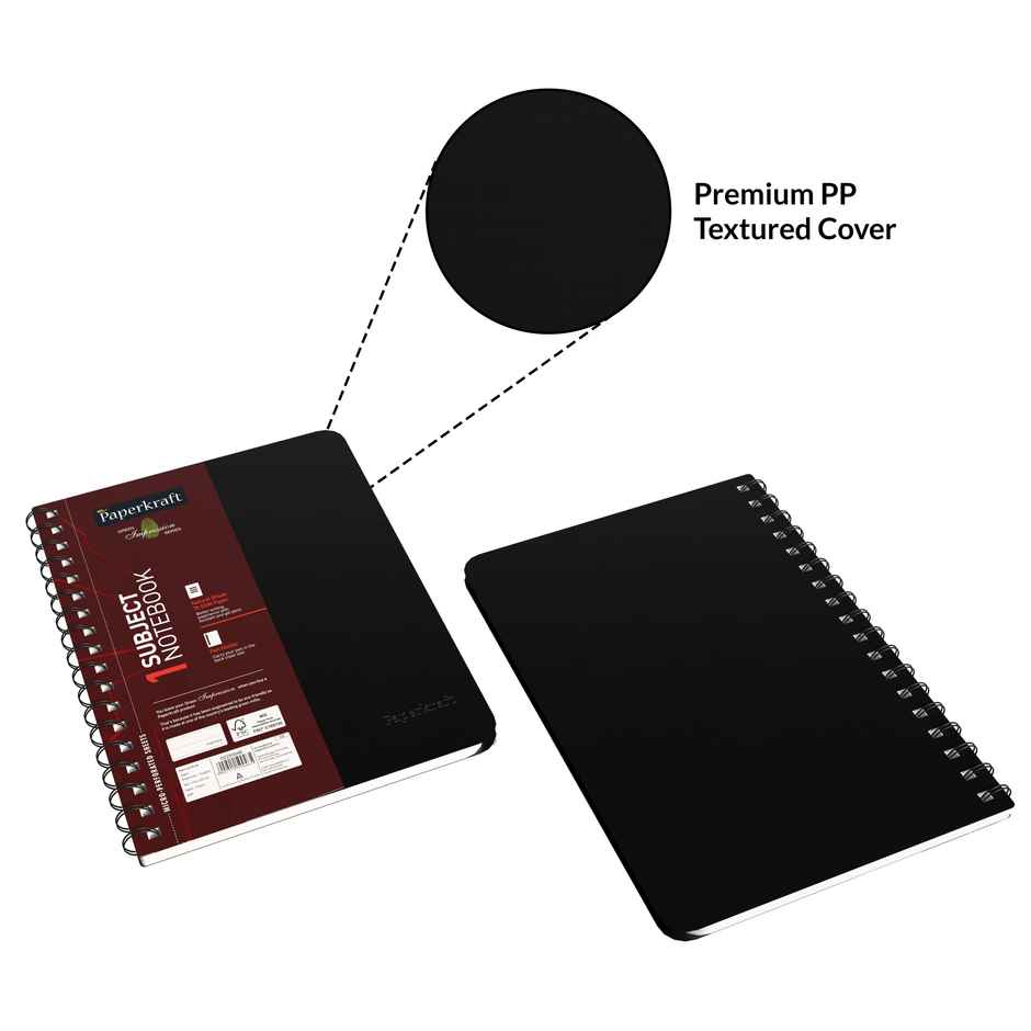 Paperkraft Notebook Single Line (18 x 25 cm, 160 Pages)