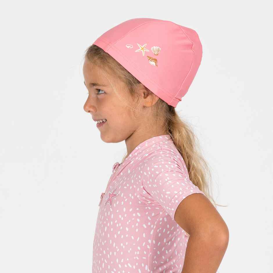 Decathlon Nabaiji Fabric Swimming Pool Cap | Pink
