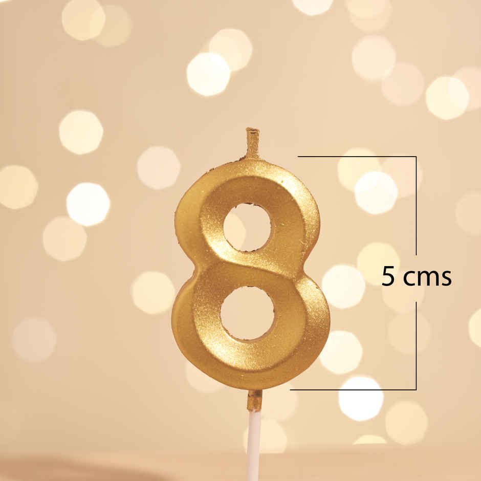 Birthday Number Candles 0-9 Set for Cake Decoration | Propcon