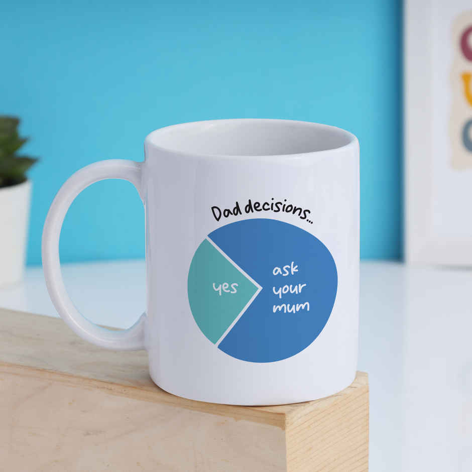 Dad Decisions Mug | Oye Happy