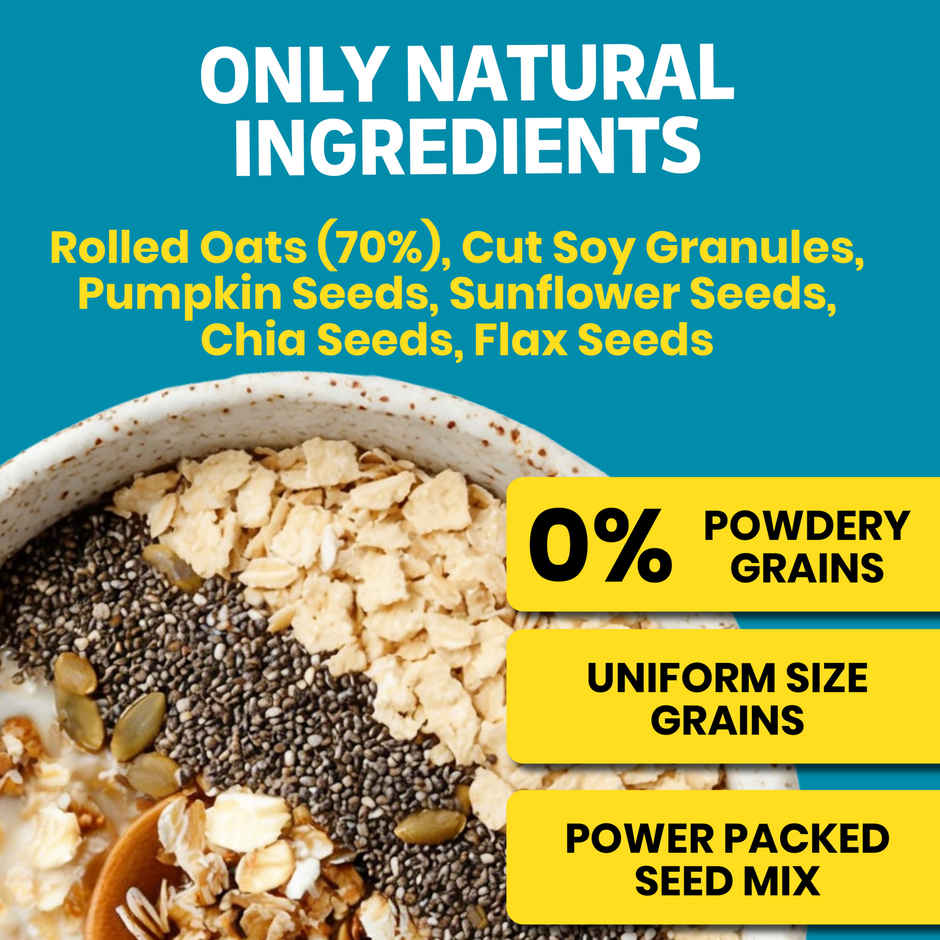 Yu High Protein Plain Rolled Oats