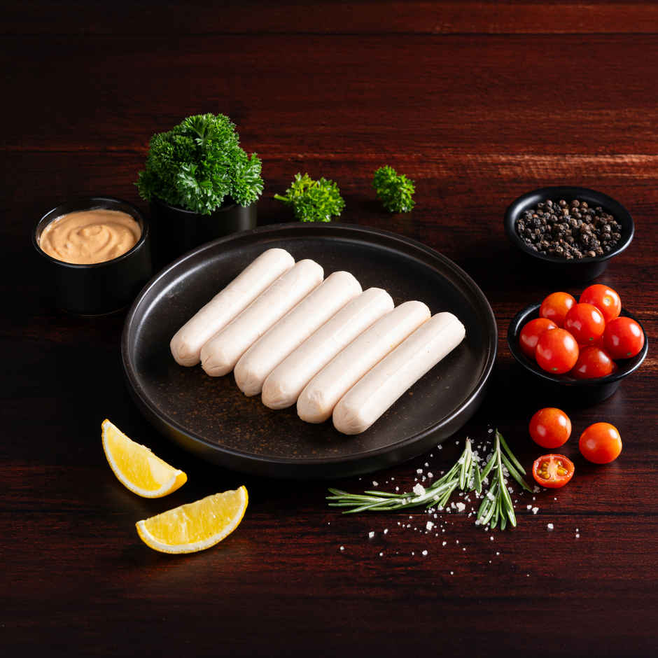 Relish Chicken Breakfast Sausages | Energy - 344 Kcal | Protein - 63.2 g / 100 g