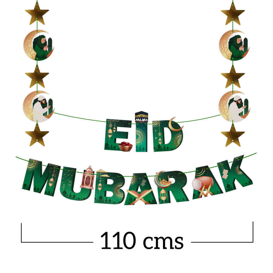 Eid Mubarak Banner (Green) | Propcon