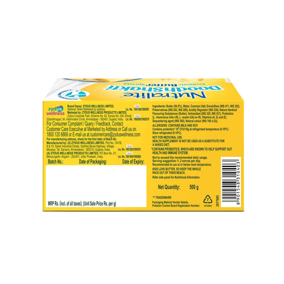 Nutralite Doodhshakti Probiotic Butter Spread