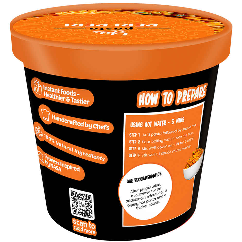 Yu Peri Peri Instant Pasta Cup