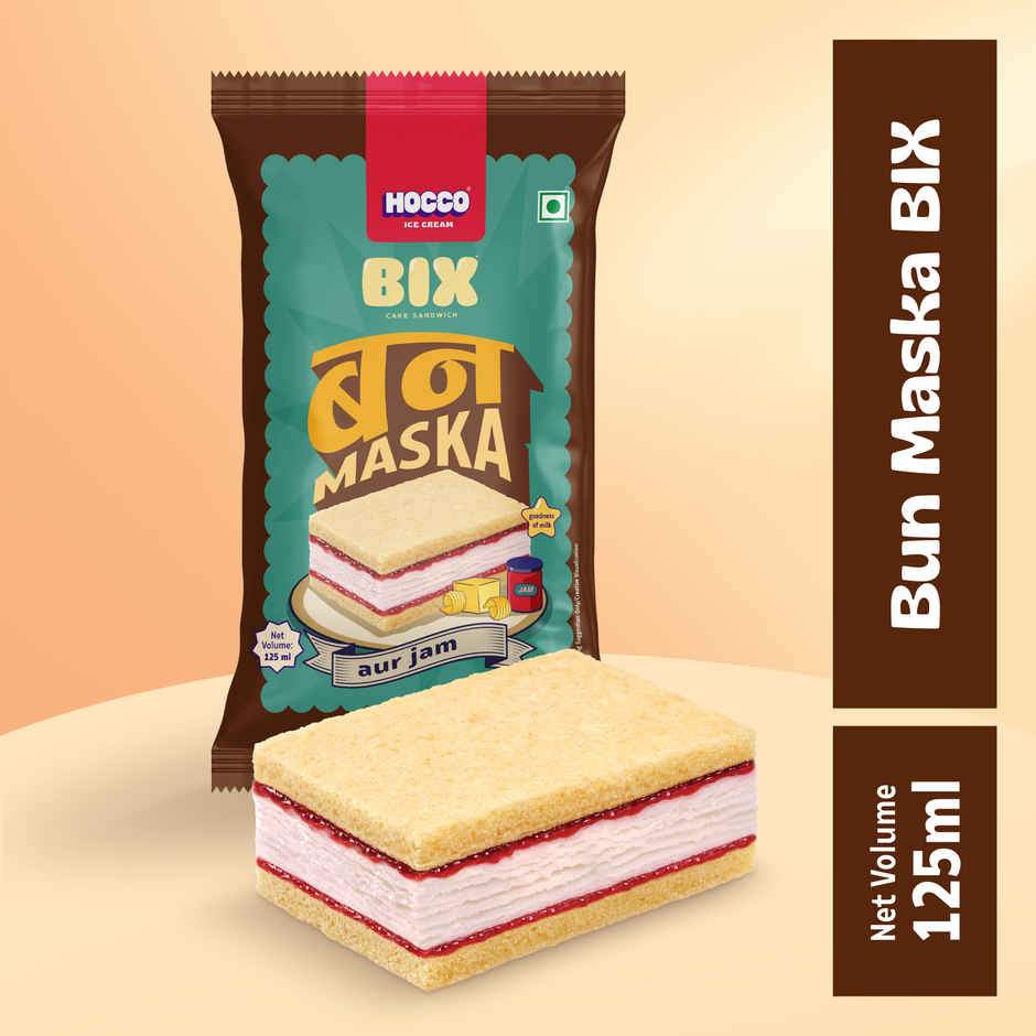 Hocco Bix Bun Maska Ice Cream Sandwich
