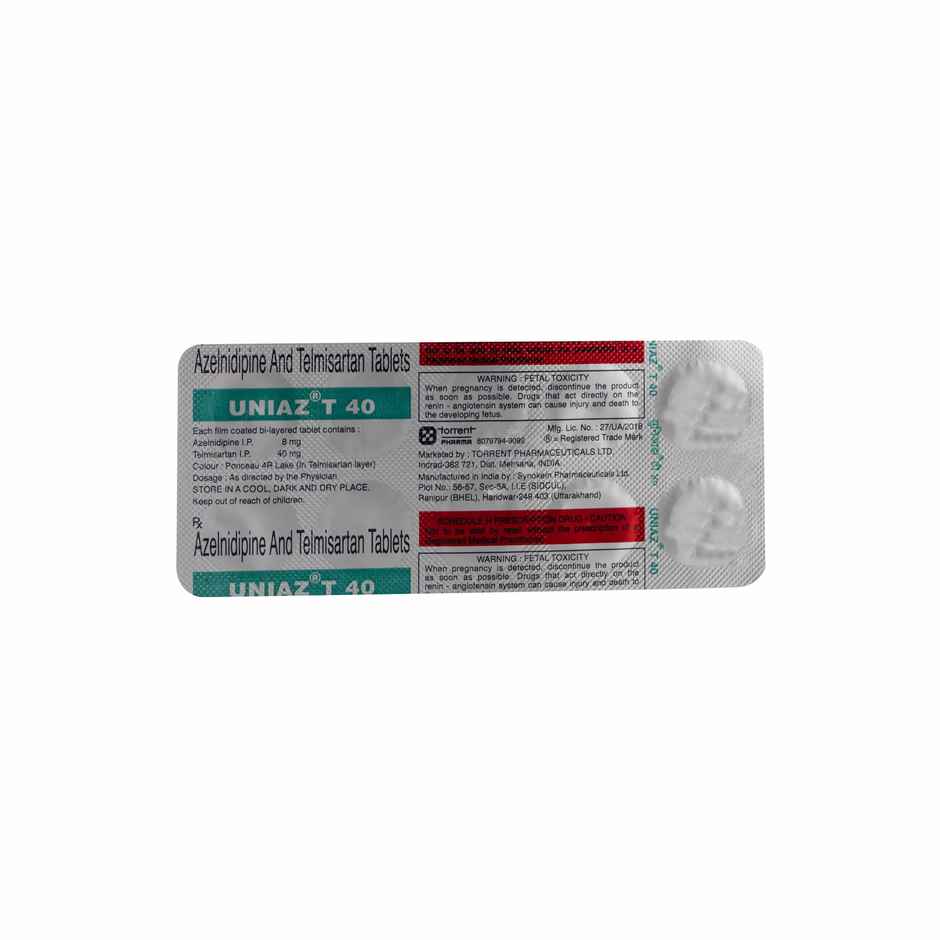 Uniaz T 40 Tablet