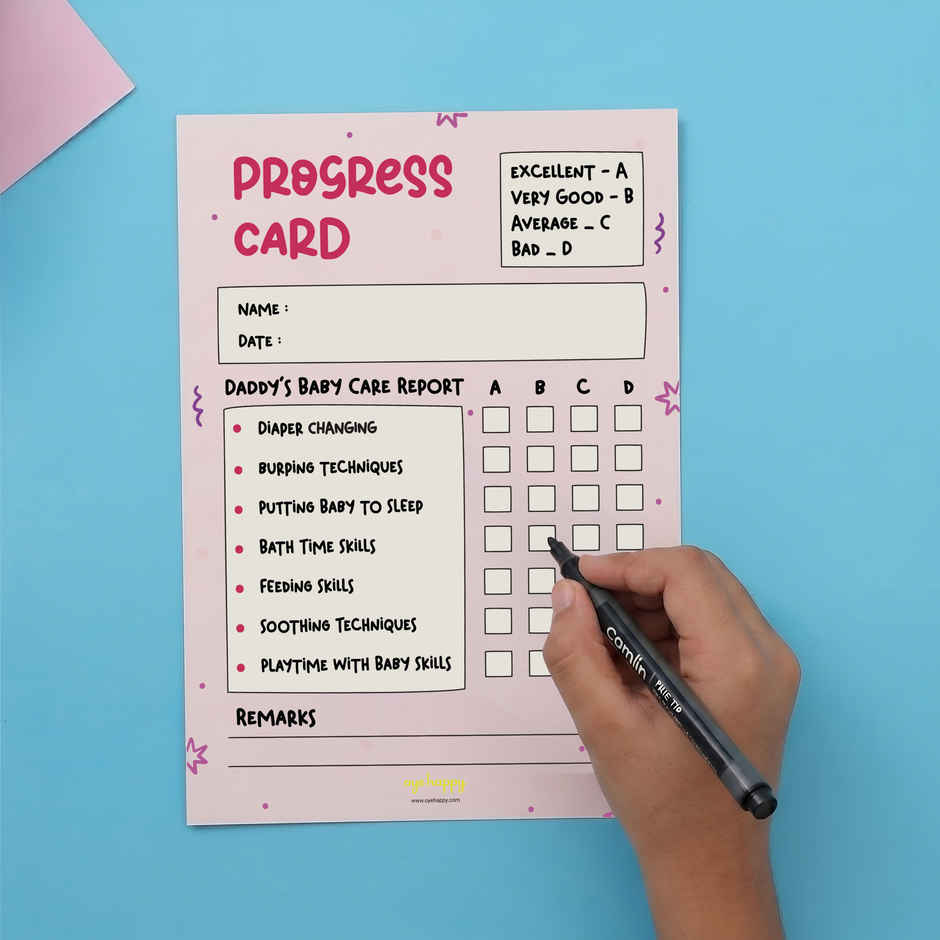 Report Card For New Dads | Oye Happy