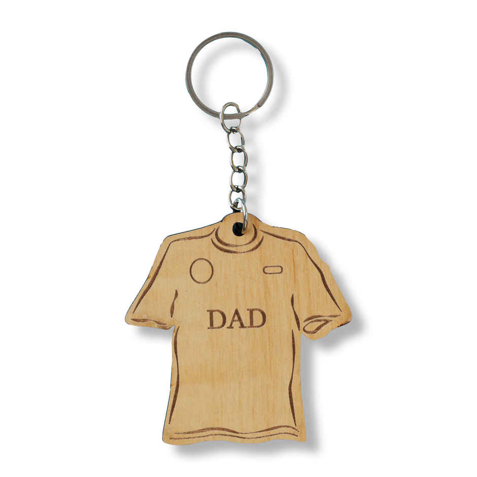 Dad T-Shirt Keychain | Oye Happy