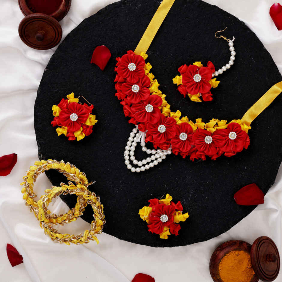 Designer Traditional Jewellery Set - Complete Ethnic Accessories Pack | Oye Happy