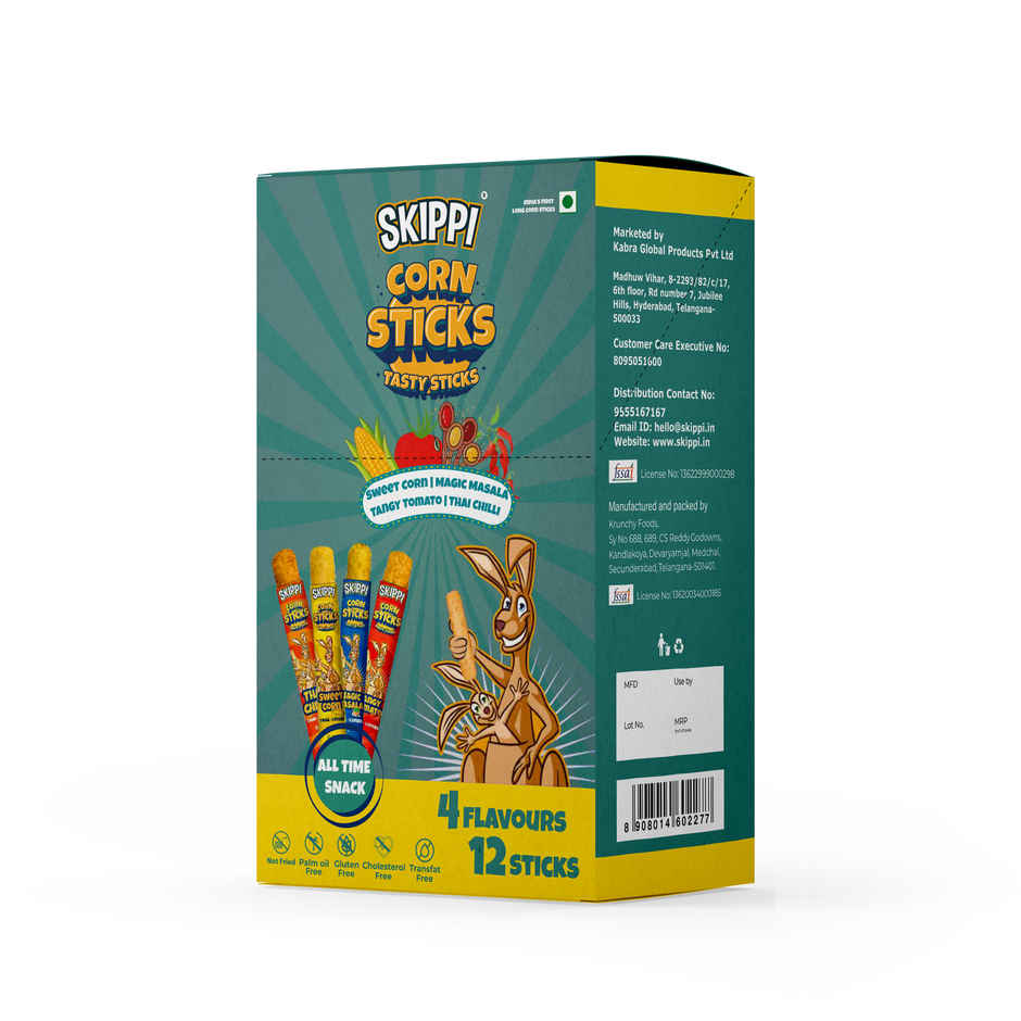 Skippi Tasty Corn Sticks
