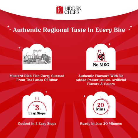 Hidden Chefs Bihari Style Fish Curry Recipe Kit