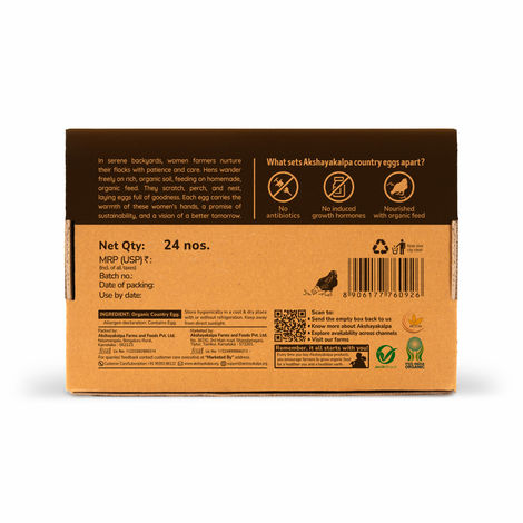 Akshayakalpa Organic Country Eggs